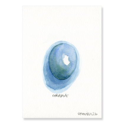 Redstart Egg (3 x larger) A5
